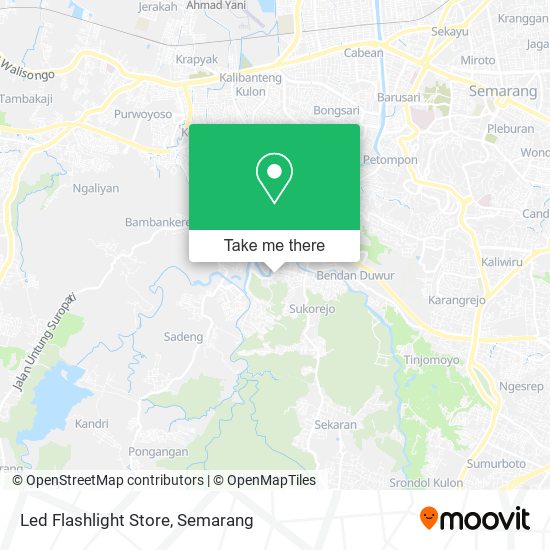 Led Flashlight Store map