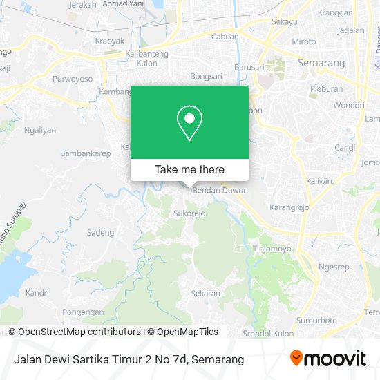 Jalan Dewi Sartika Timur 2 No 7d map