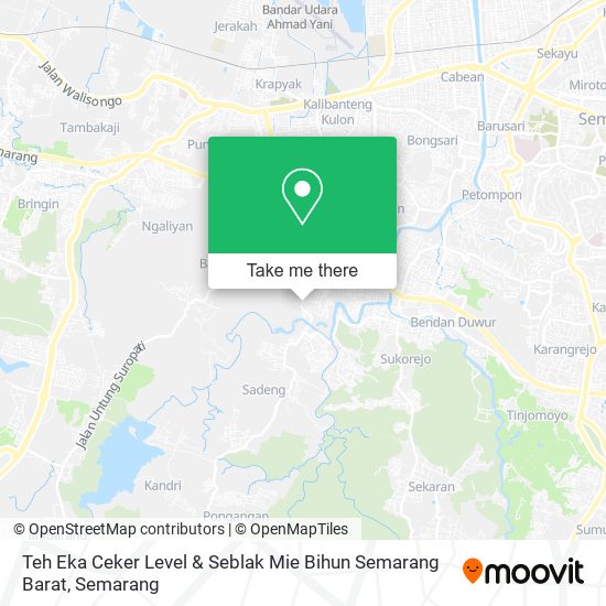 Teh Eka Ceker Level & Seblak Mie Bihun Semarang Barat map