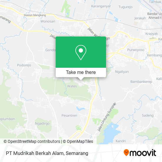 PT Mudrikah Berkah Alam map