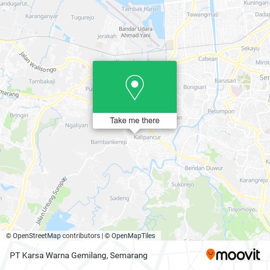 PT Karsa Warna Gemilang map