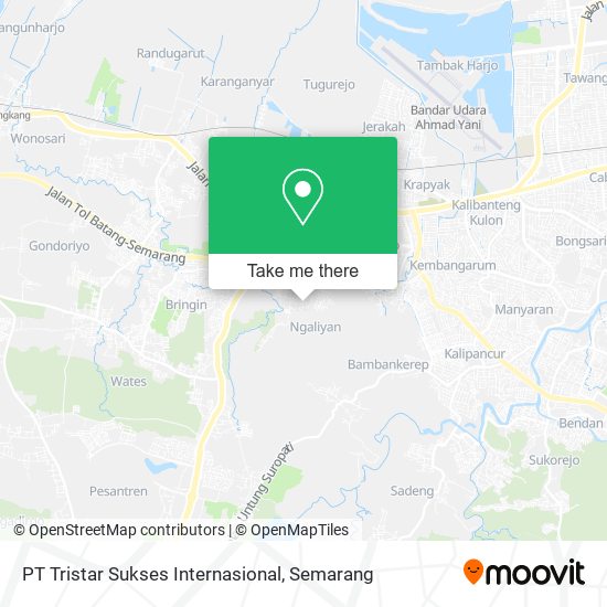PT Tristar Sukses Internasional map