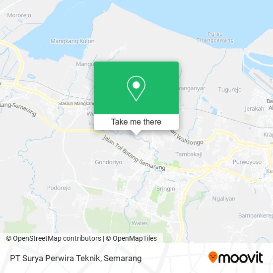 PT Surya Perwira Teknik map