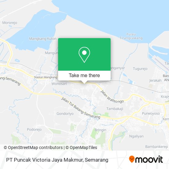 PT Puncak Victoria Jaya Makmur map