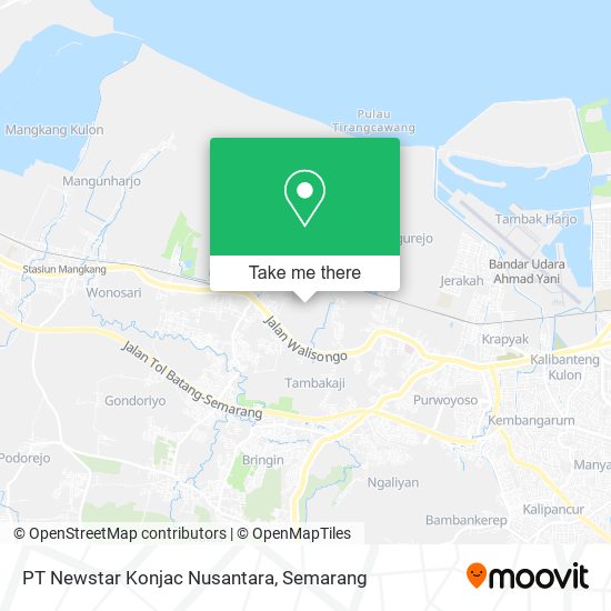 PT Newstar Konjac Nusantara map