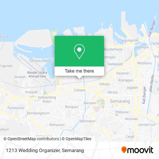 1213 Wedding Organizer map
