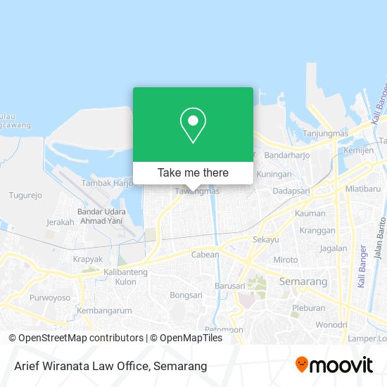 Arief Wiranata Law Office map