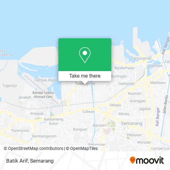 Batik Arif map