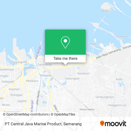 PT Central Java Marine Product map