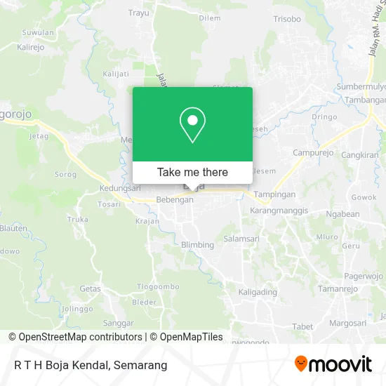 R T H Boja Kendal map