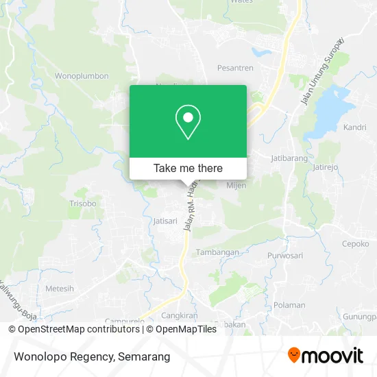 Wonolopo Regency map