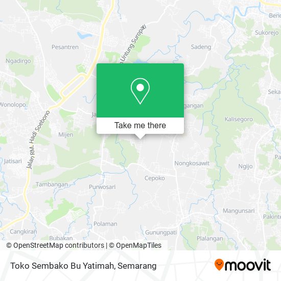 Toko Sembako Bu Yatimah map