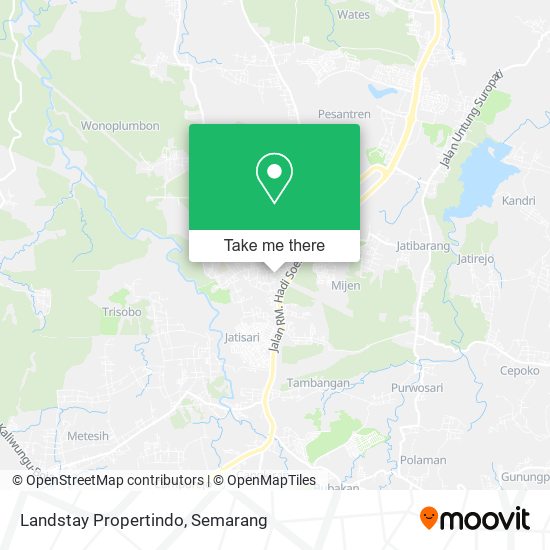 Landstay Propertindo map