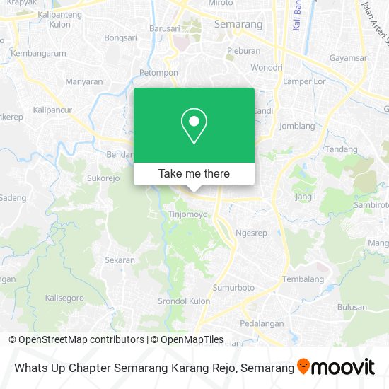 Whats Up Chapter Semarang Karang Rejo map