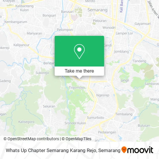 Whats Up Chapter Semarang Karang Rejo map