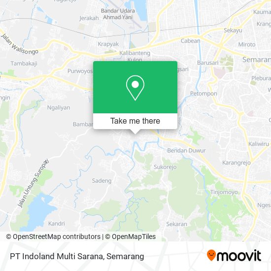 PT Indoland Multi Sarana map