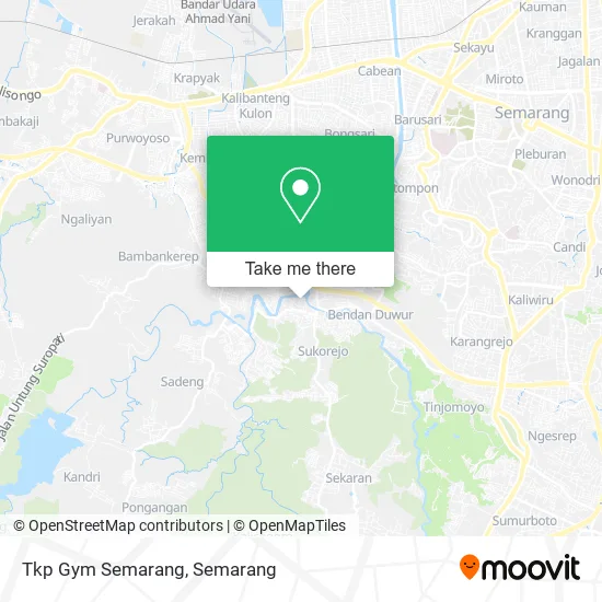 Tkp Gym Semarang map