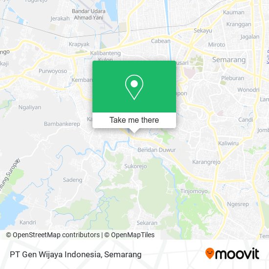 PT Gen Wijaya Indonesia map