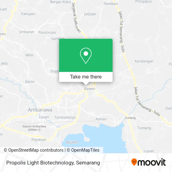 Propolis Light Biotechnology map