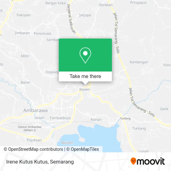 Irene Kutus Kutus map