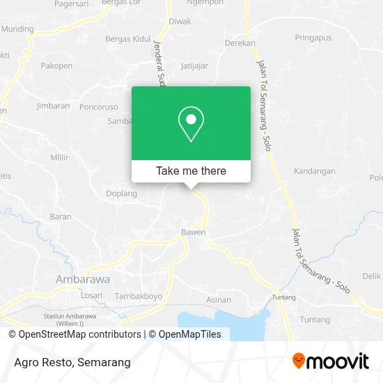 Agro Resto map