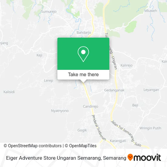 Eiger Adventure Store Ungaran Semarang map