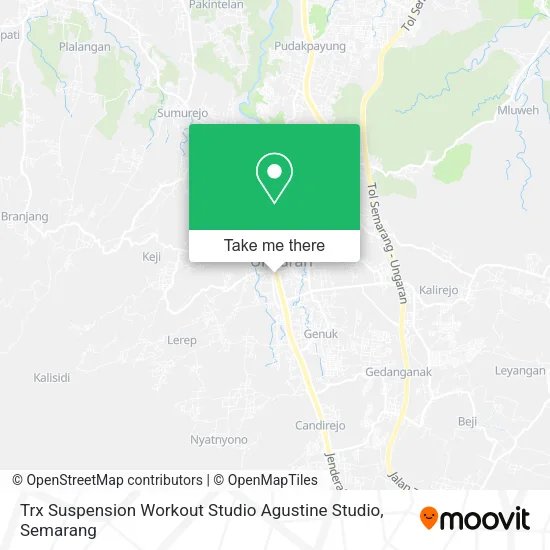 Trx Suspension Workout Studio Agustine Studio map