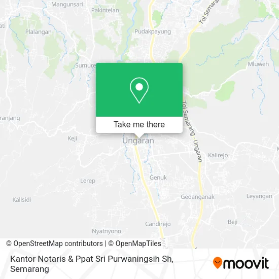 Kantor Notaris & Ppat Sri Purwaningsih Sh map