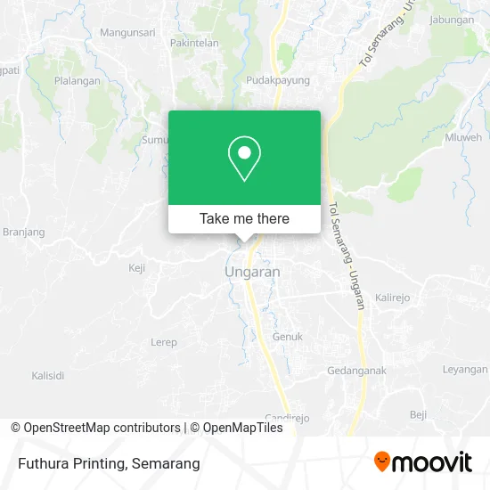 Futhura Printing map