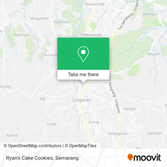 Ryan's Cake Cookies map