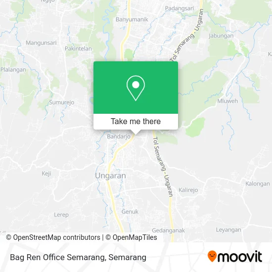 Bag Ren Office Semarang map