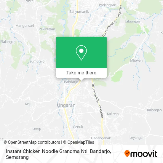 Instant Chicken Noodle Grandma Ntil Bandarjo map