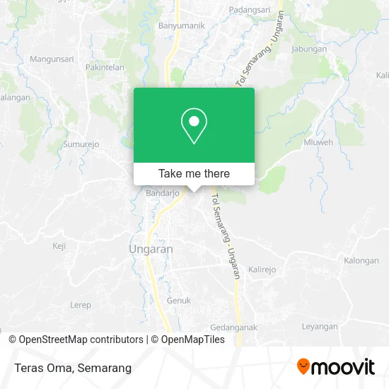 Teras Oma map