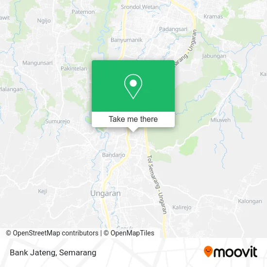 Bank Jateng map