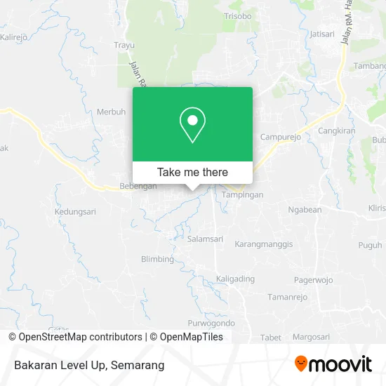 Bakaran Level Up map