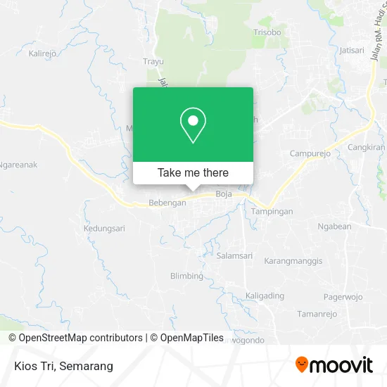 Kios Tri map