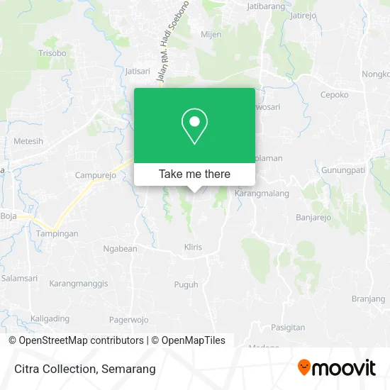 Citra Collection map