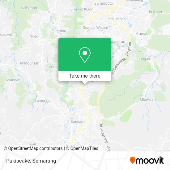 Pukiscake map