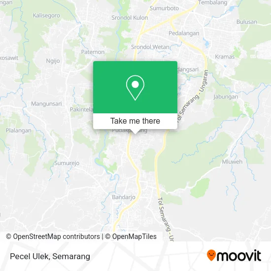 Pecel Ulek map