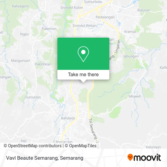 Vavl Beaute Semarang map