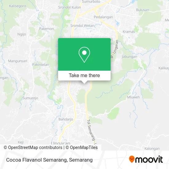Cocoa Flavanol Semarang map