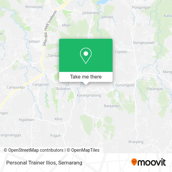 Personal Trainer Ilios map
