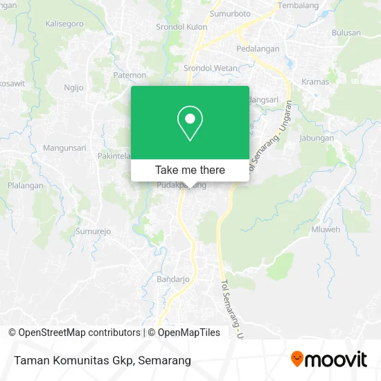 Taman Komunitas Gkp map