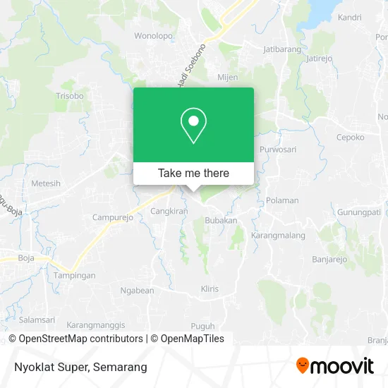 Nyoklat Super map