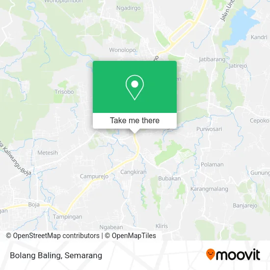 Bolang Baling map