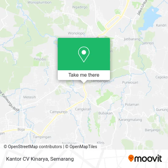 Kantor CV Kinarya map