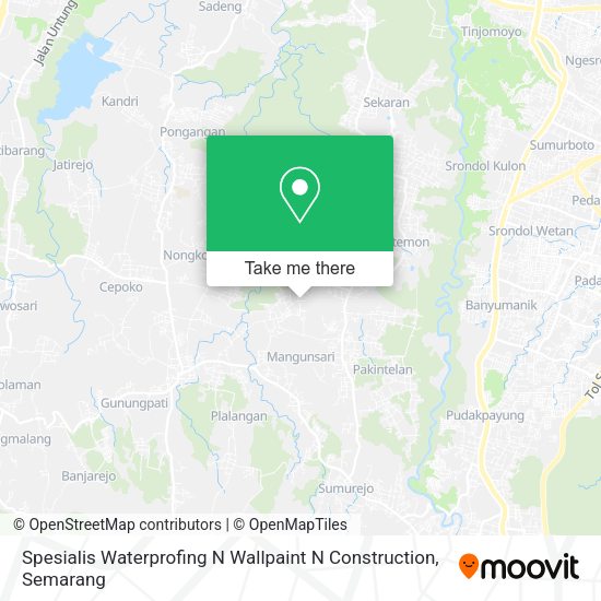 Spesialis Waterprofing N Wallpaint N Construction map