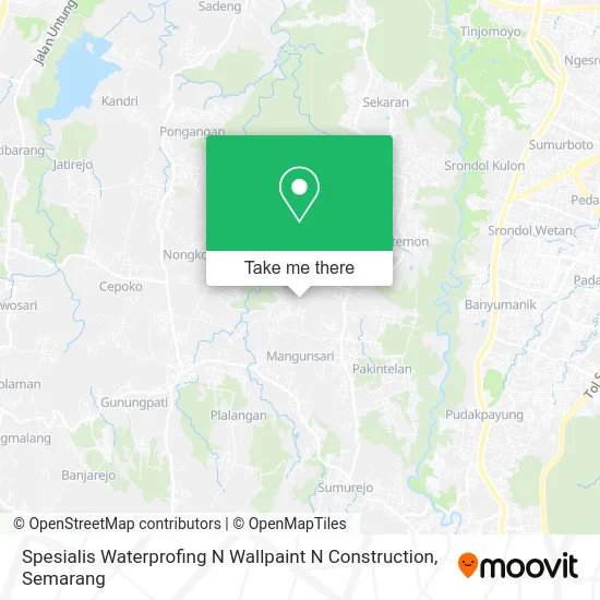 Spesialis Waterprofing N Wallpaint N Construction map