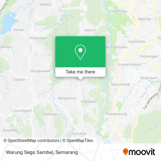 Warung Sego Sambel map