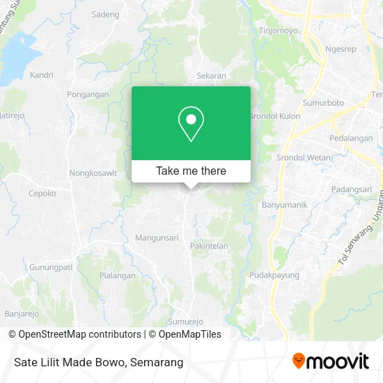 Sate Lilit Made Bowo map